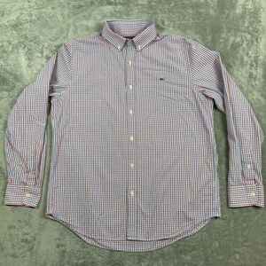 Vineyard Vines Slim Fit Shirt Mens Medium Multicolor Button Down Long Sleeve